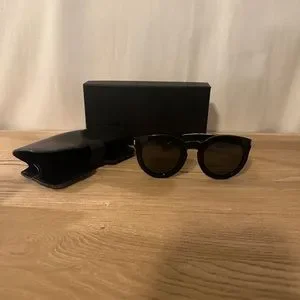 Saint Laurent SL 102 black mineral glass Sunglasses SAINT LAURENT SL 102/001 Surf - Sunglasses main image 4